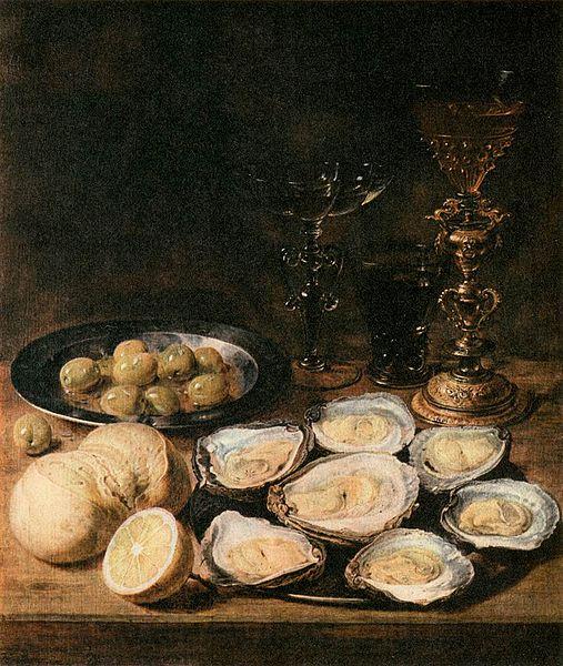 Alexander Adriaenssen with Oysters